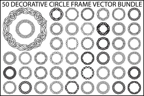 Download Decorative Circle Frame Bundle - Circle Collection