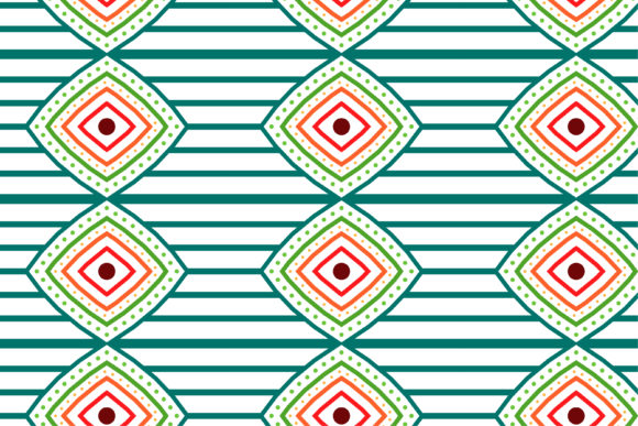 Download Square Line Circle Pattern Green - Circle Collection