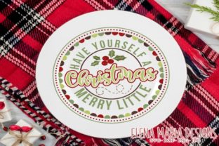 Download Christmas Plate Circle Design - Circle Collection