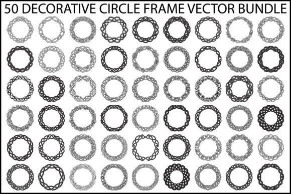 Download Decorative Circle Frame Bundle - Circle Collection
